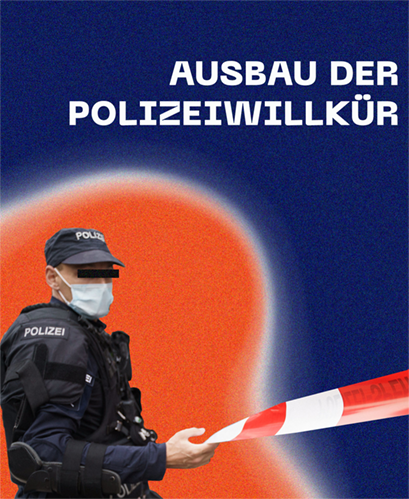 Frontimage Post «Ausbau der Polizeiwillkür»